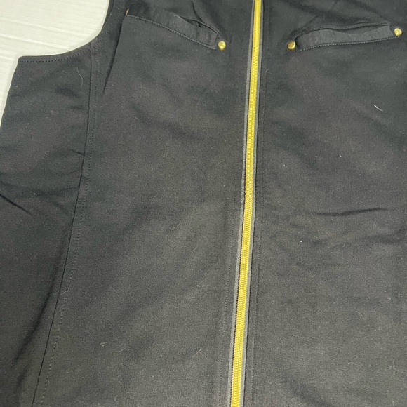 Quacker Factory Charcoal vest top - Picture 5 of 7